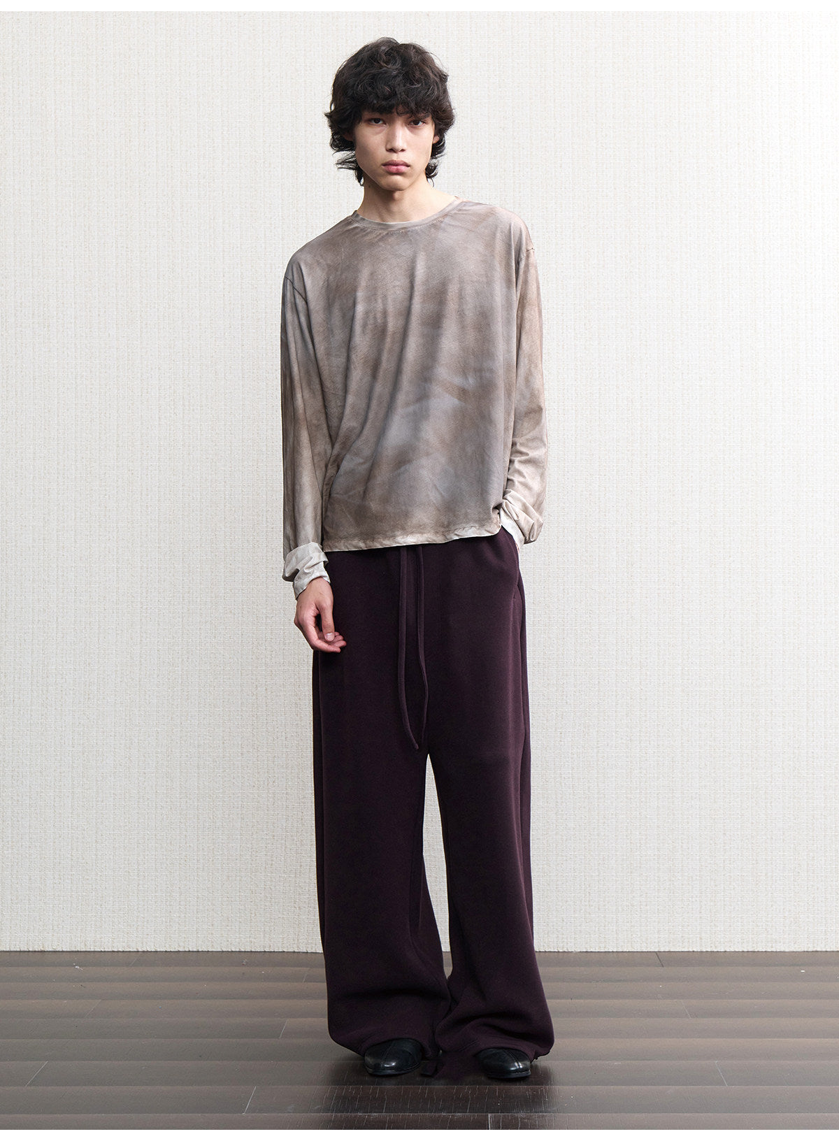 Low-Waist Fleece-Lined Sweatpants