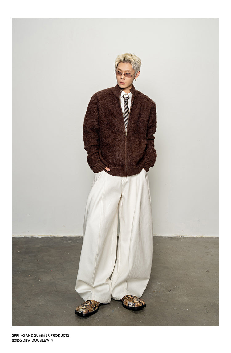 Soft Velvet Cardigan