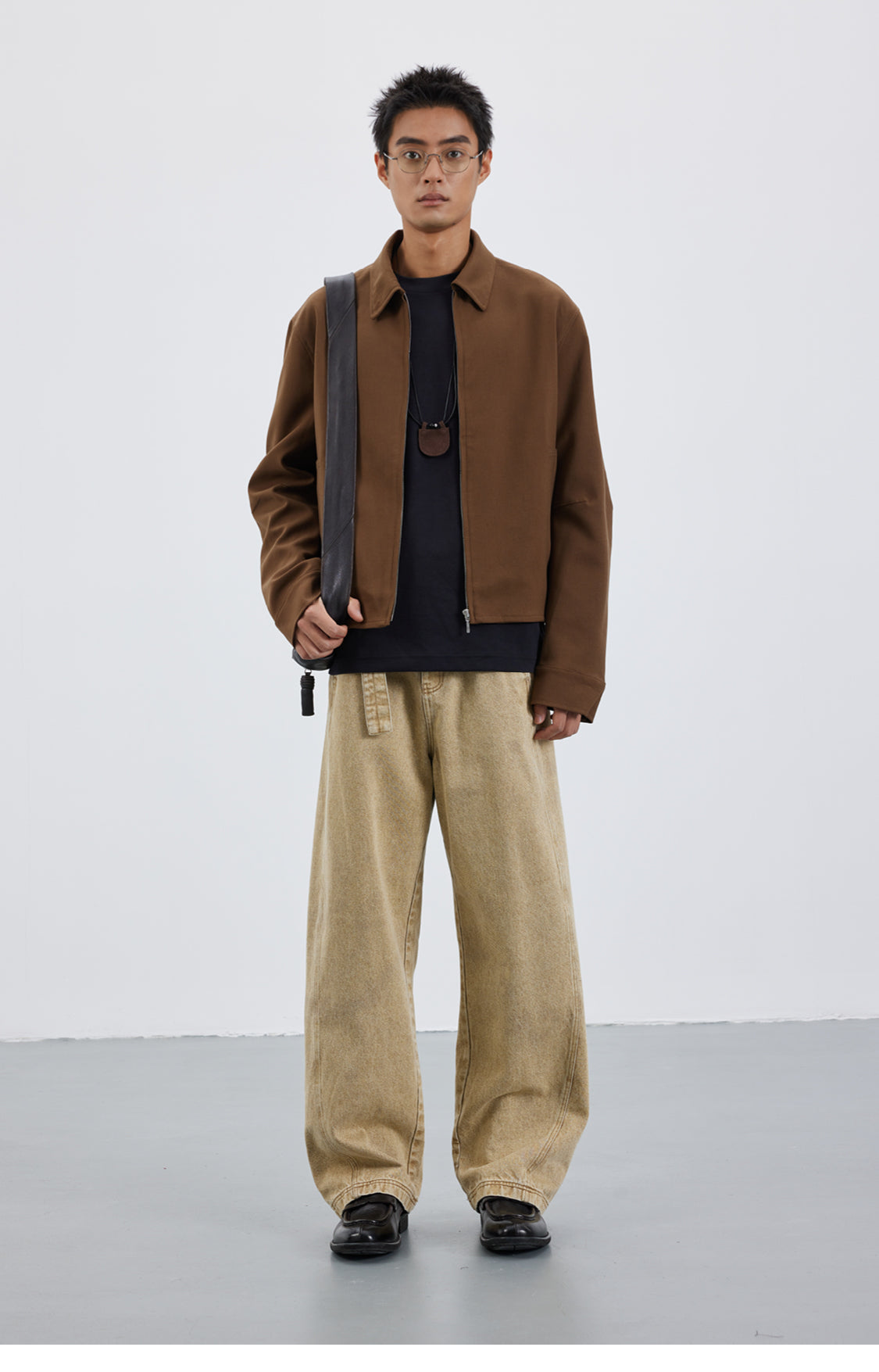 Wool-blend classic jacket