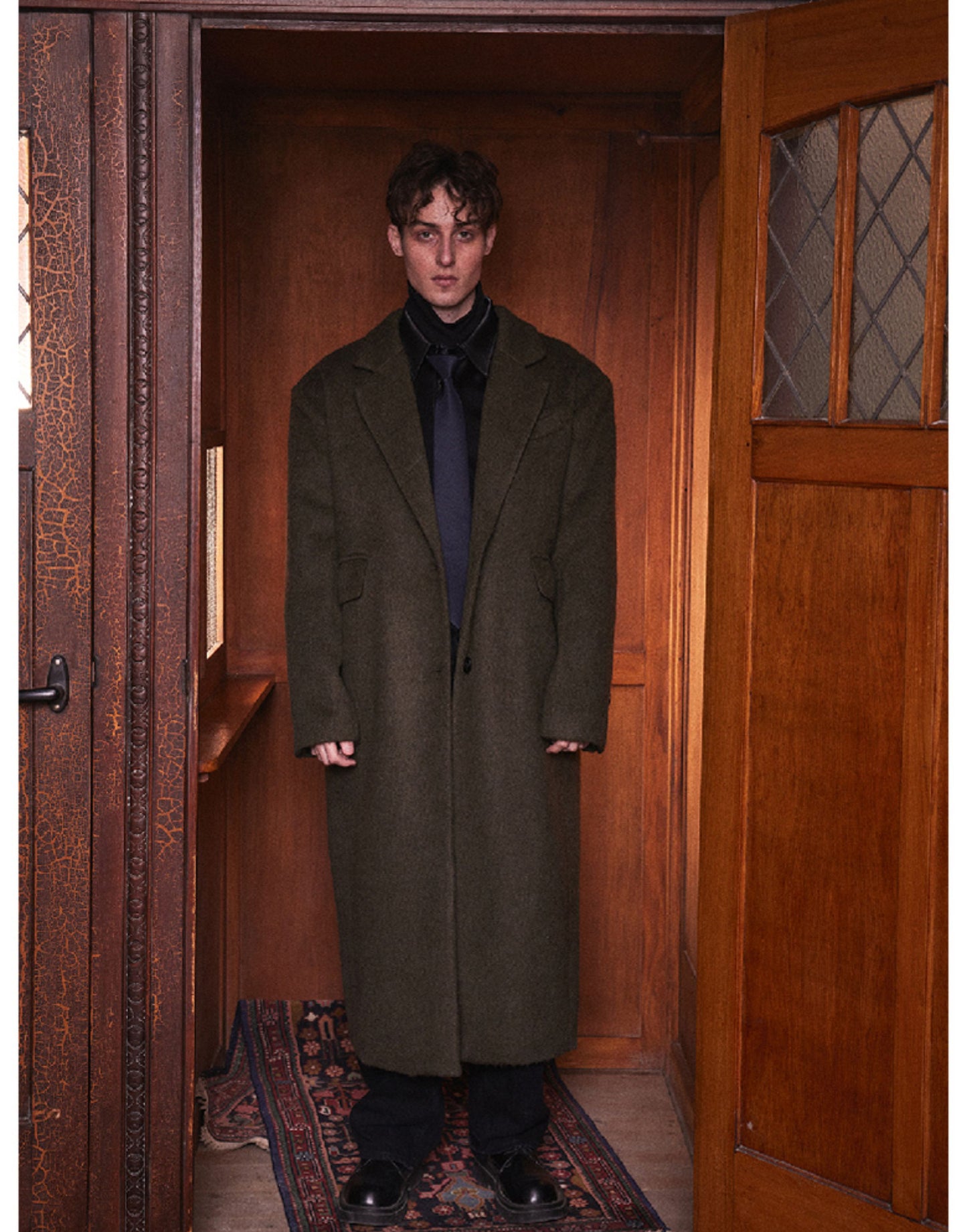 Original Silhouette Wool Long Coat