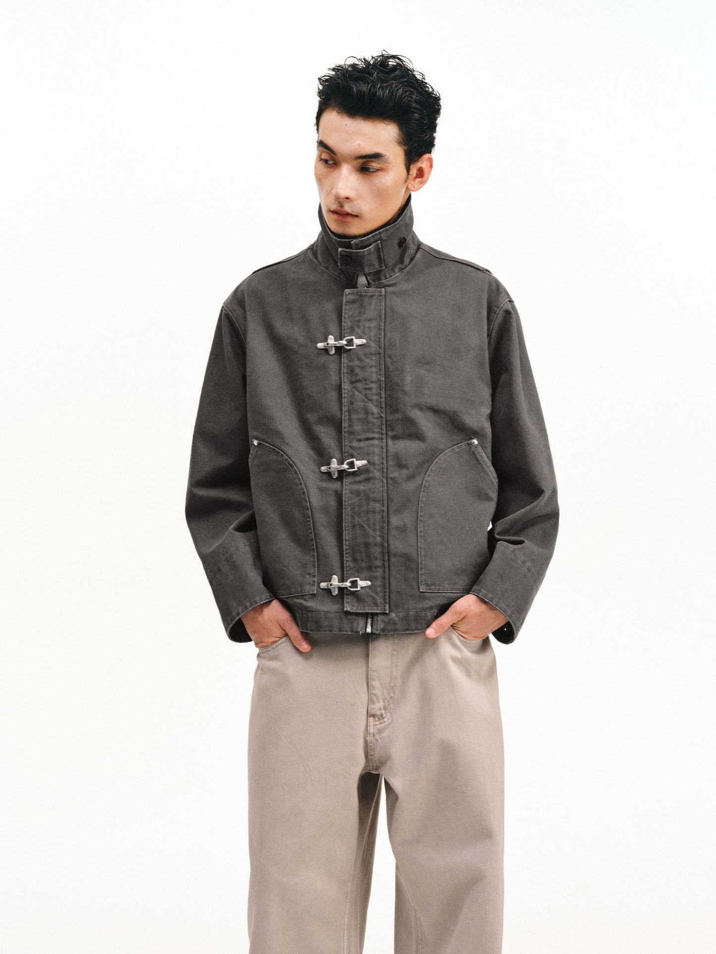 Aircraft Button Detroit Jacket