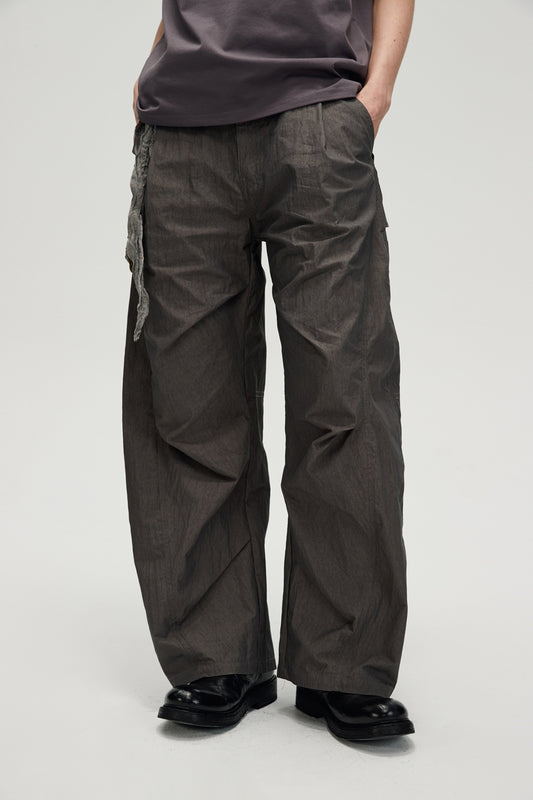 Scimitar Silhouette Breathable Casual Pants