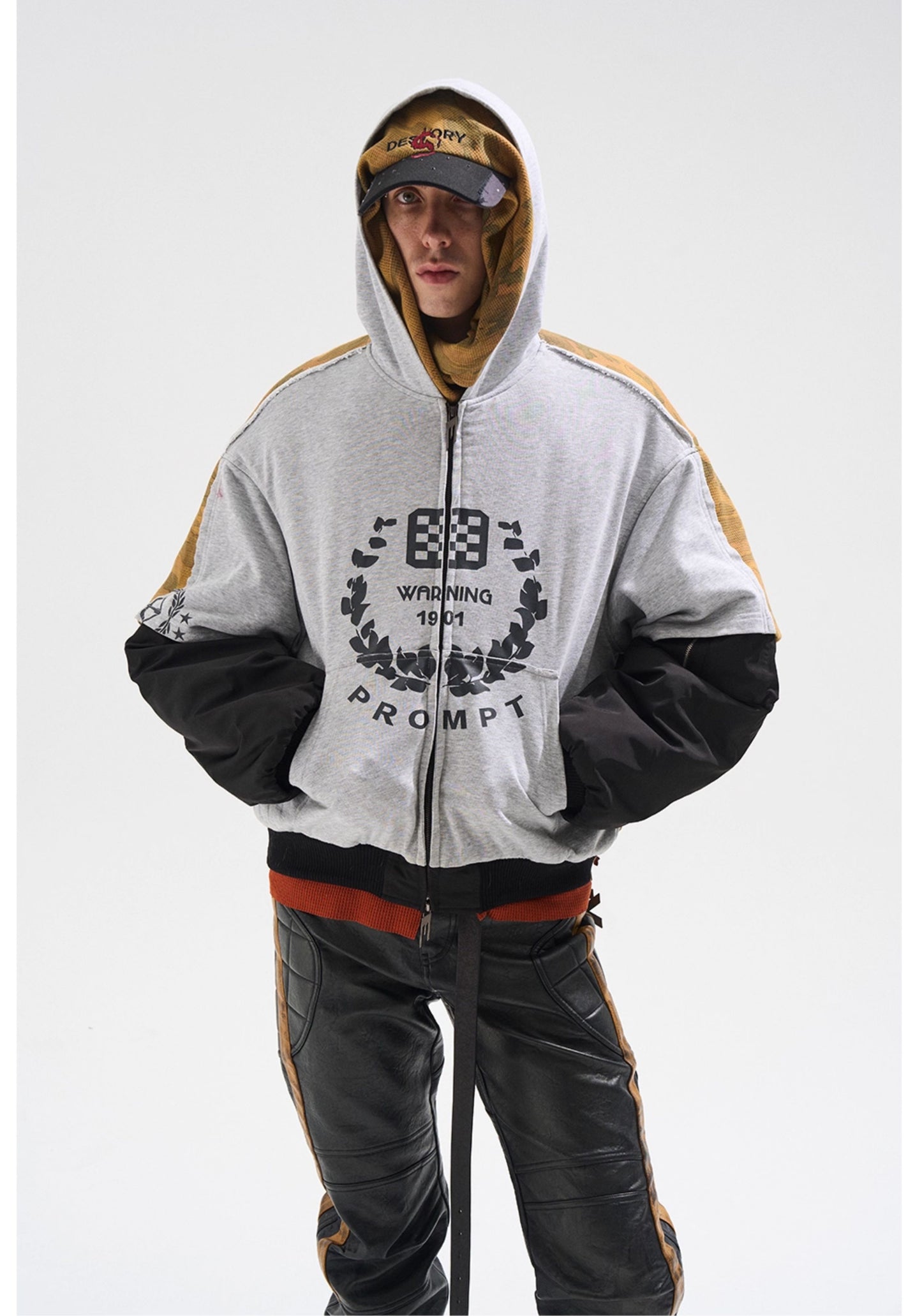 Faux Two-Piece Jacket