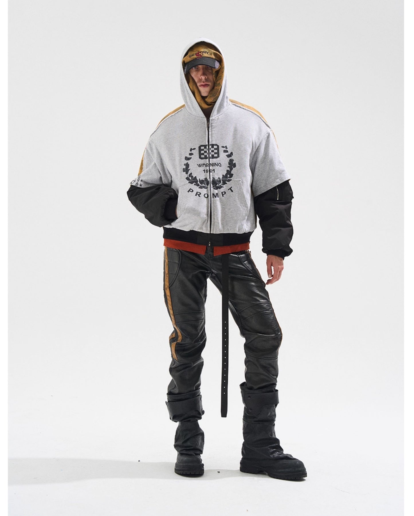 Faux Two-Piece Jacket