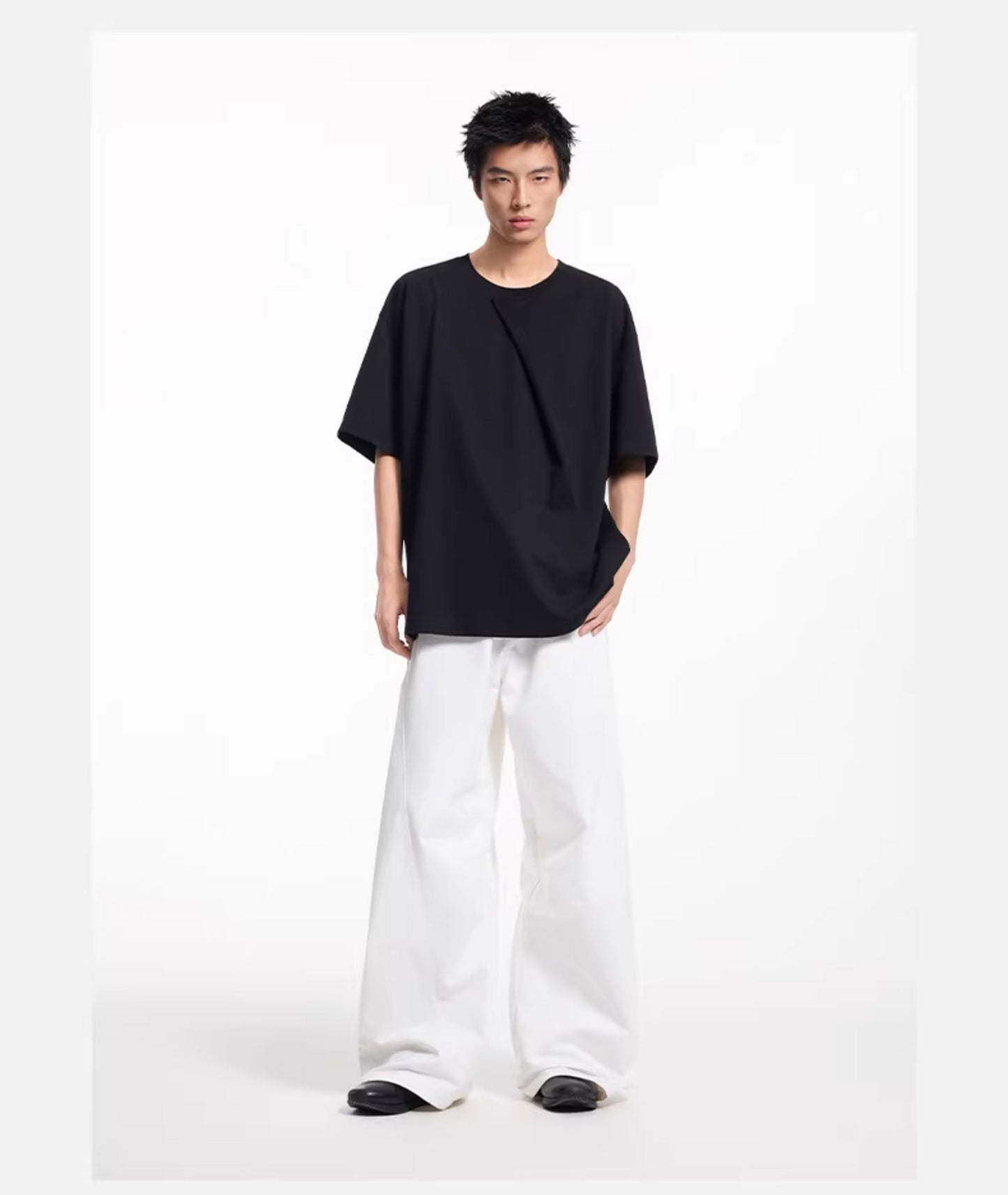 Diagonal Crease T-Shirt