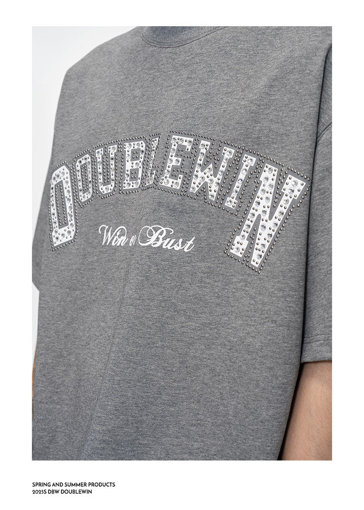 Loose-fit Round-Neck Casual T-Shirt