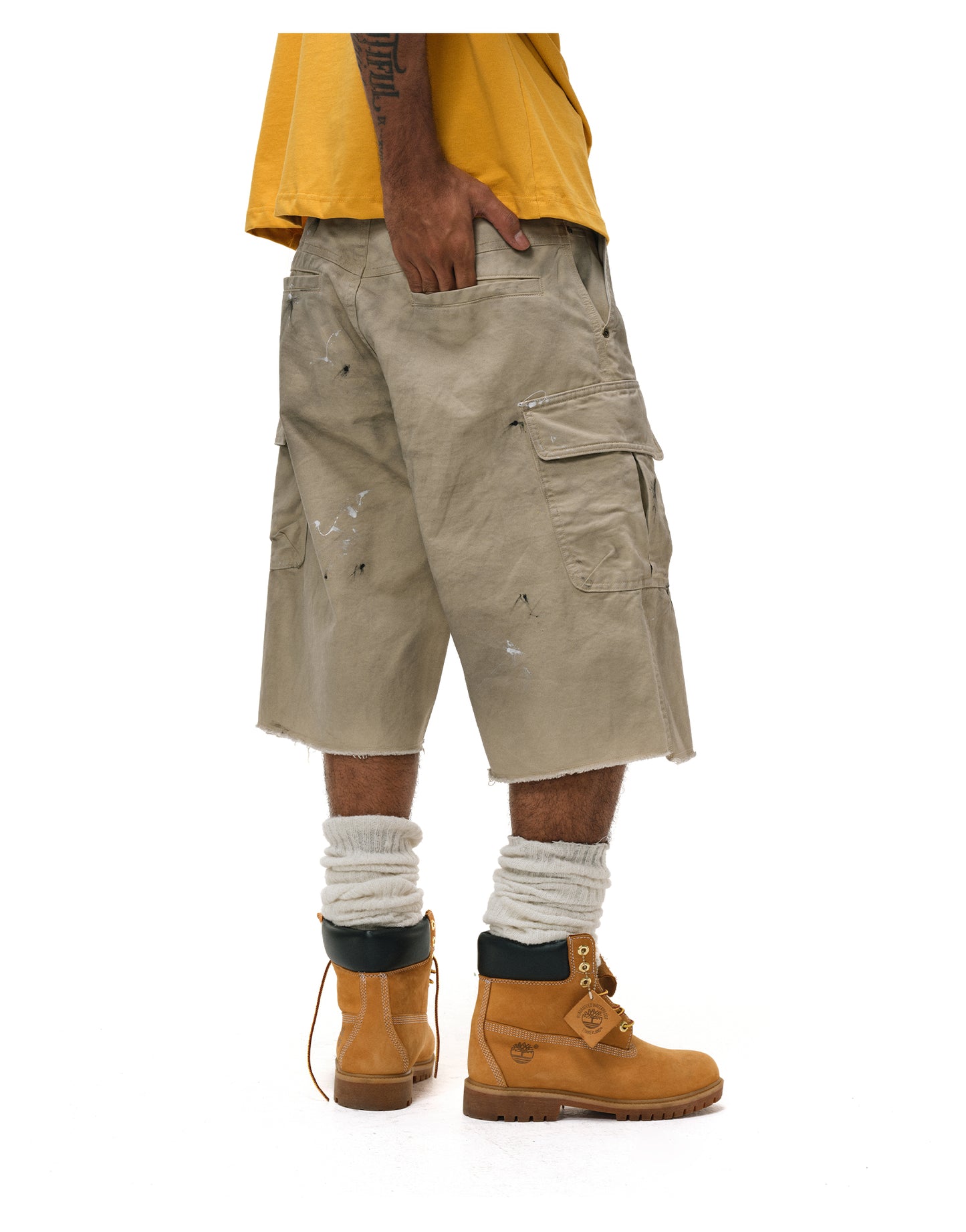 Dirty Casual Cropped Pants