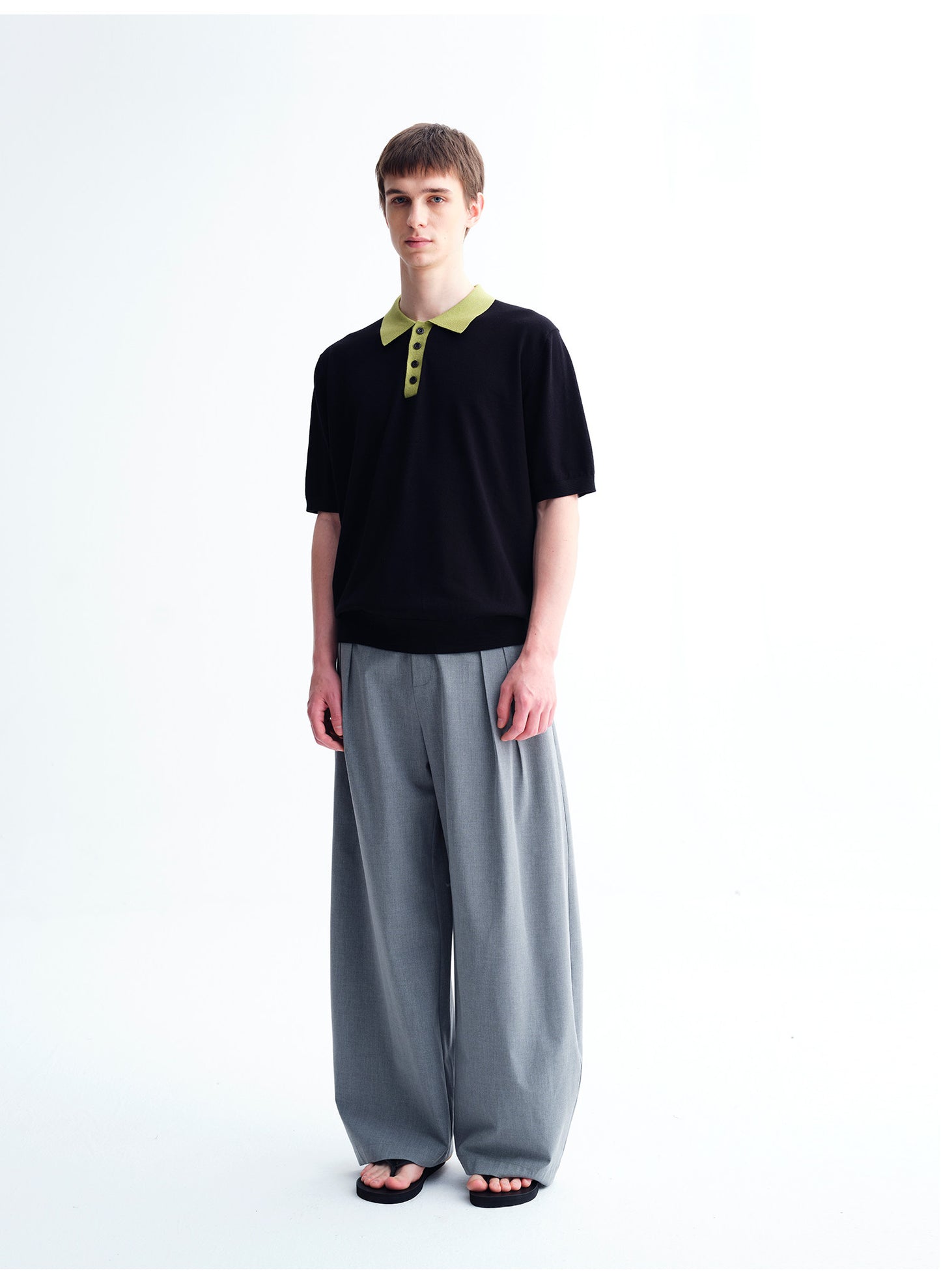 Cool High-Waisted Wide-Leg Pants