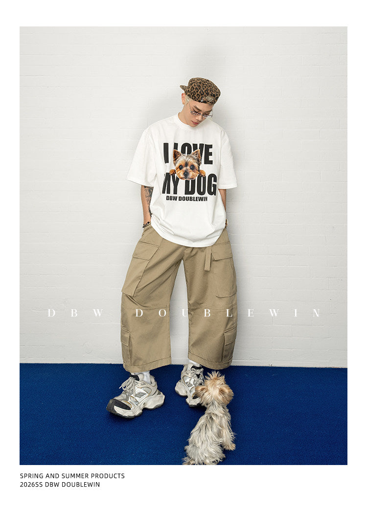 3D Silhouette Scimitar Cargo Pants