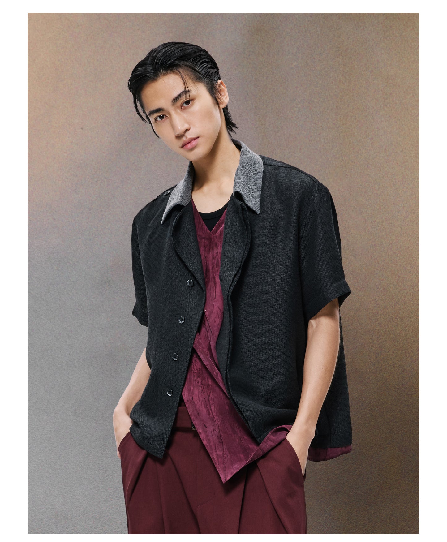 Color-Blocked Shirts in a Variety of Designs