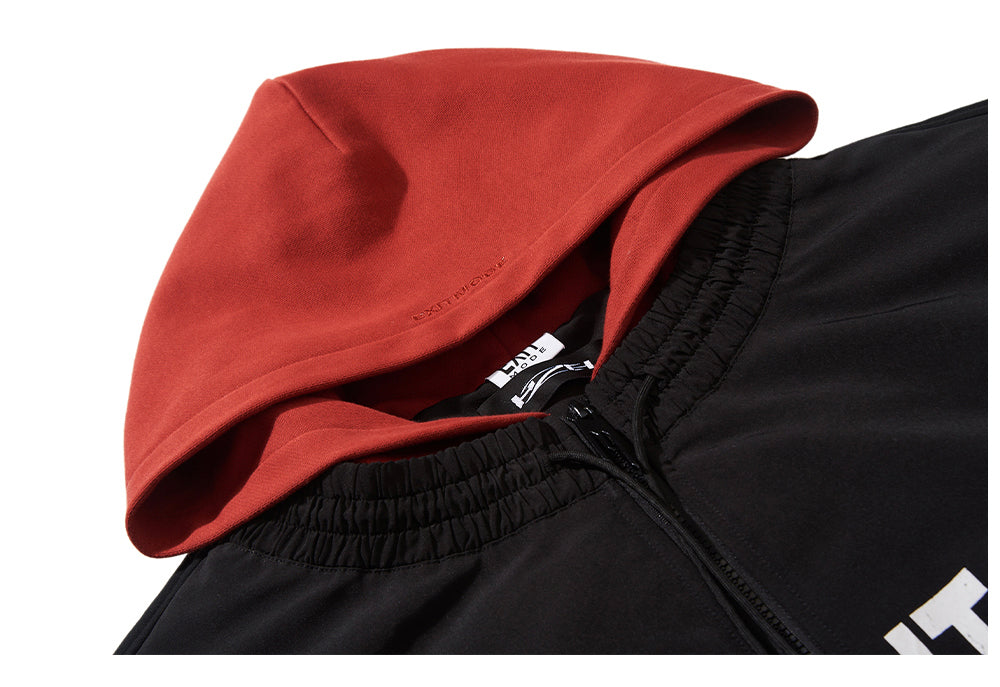 Colorblock Hooded Jacket