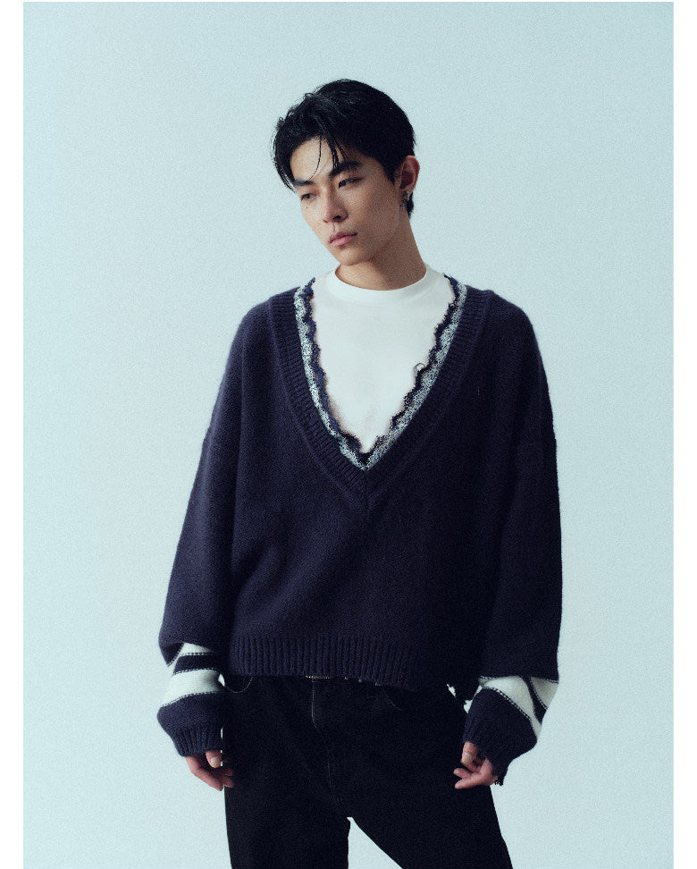 Original Design V-Neck Sweater