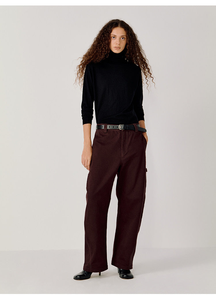 Patch Pocket Workwear Pants