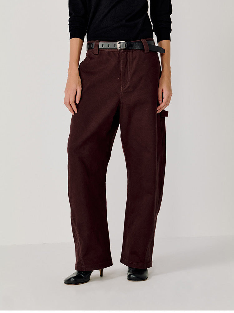 Patch Pocket Workwear Pants