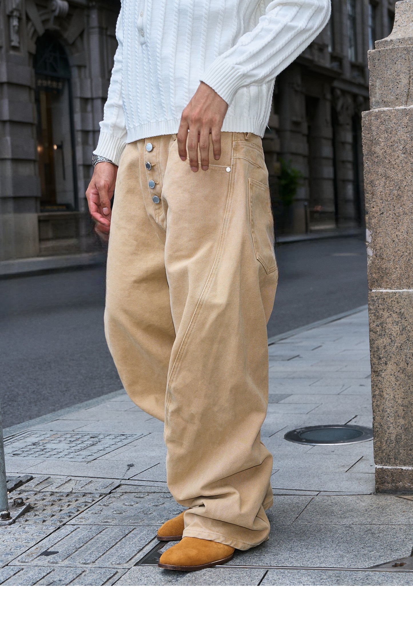 Classic 5-Button Work Pants