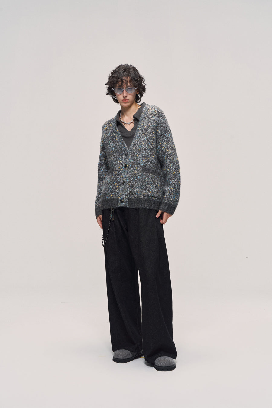 Vintage Double Pleated Jeans