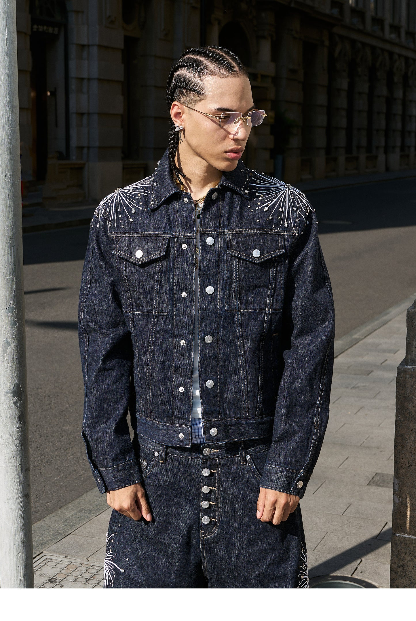 Embroidered Original Denim Jacket