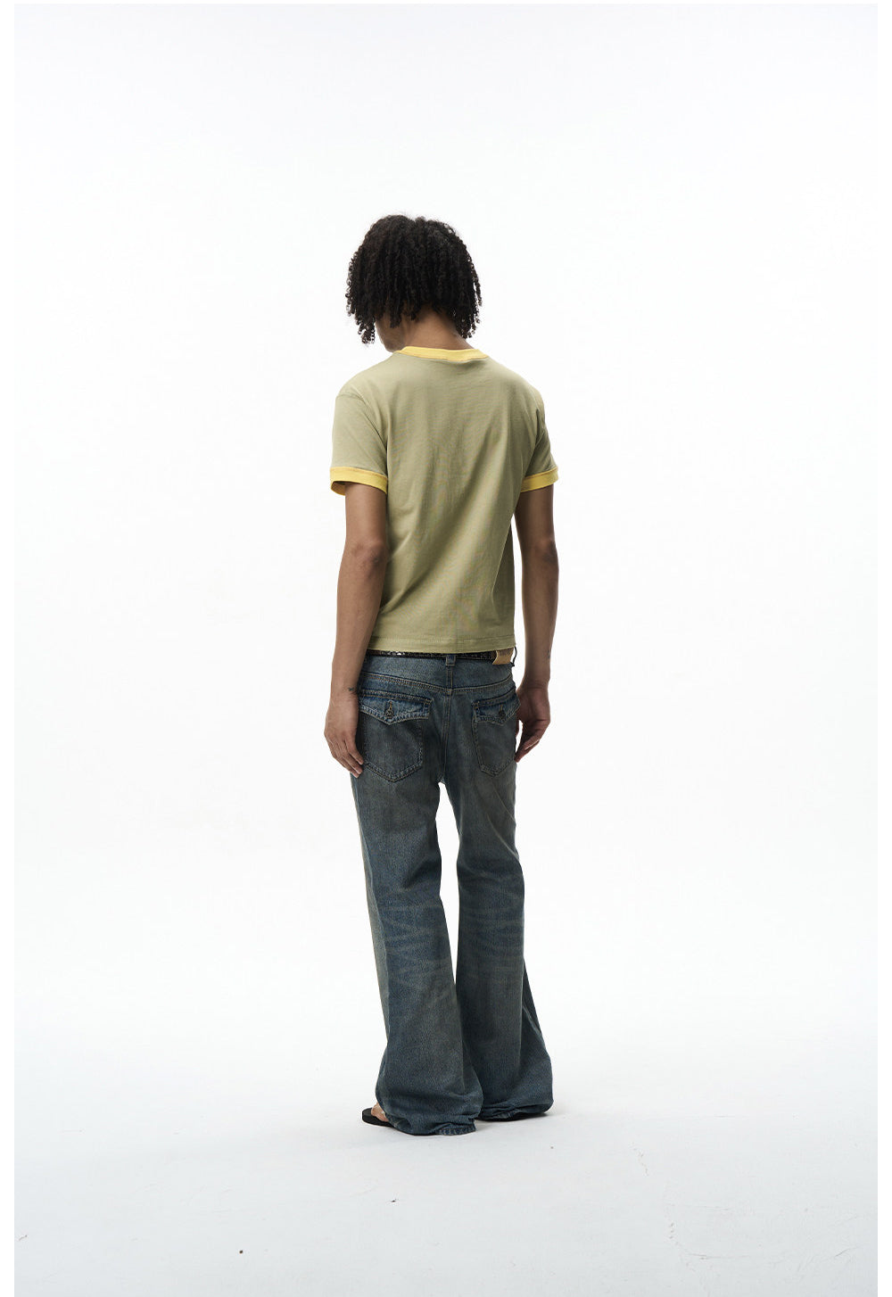 Vintage Embroidered Crew-Neck T-Shirt