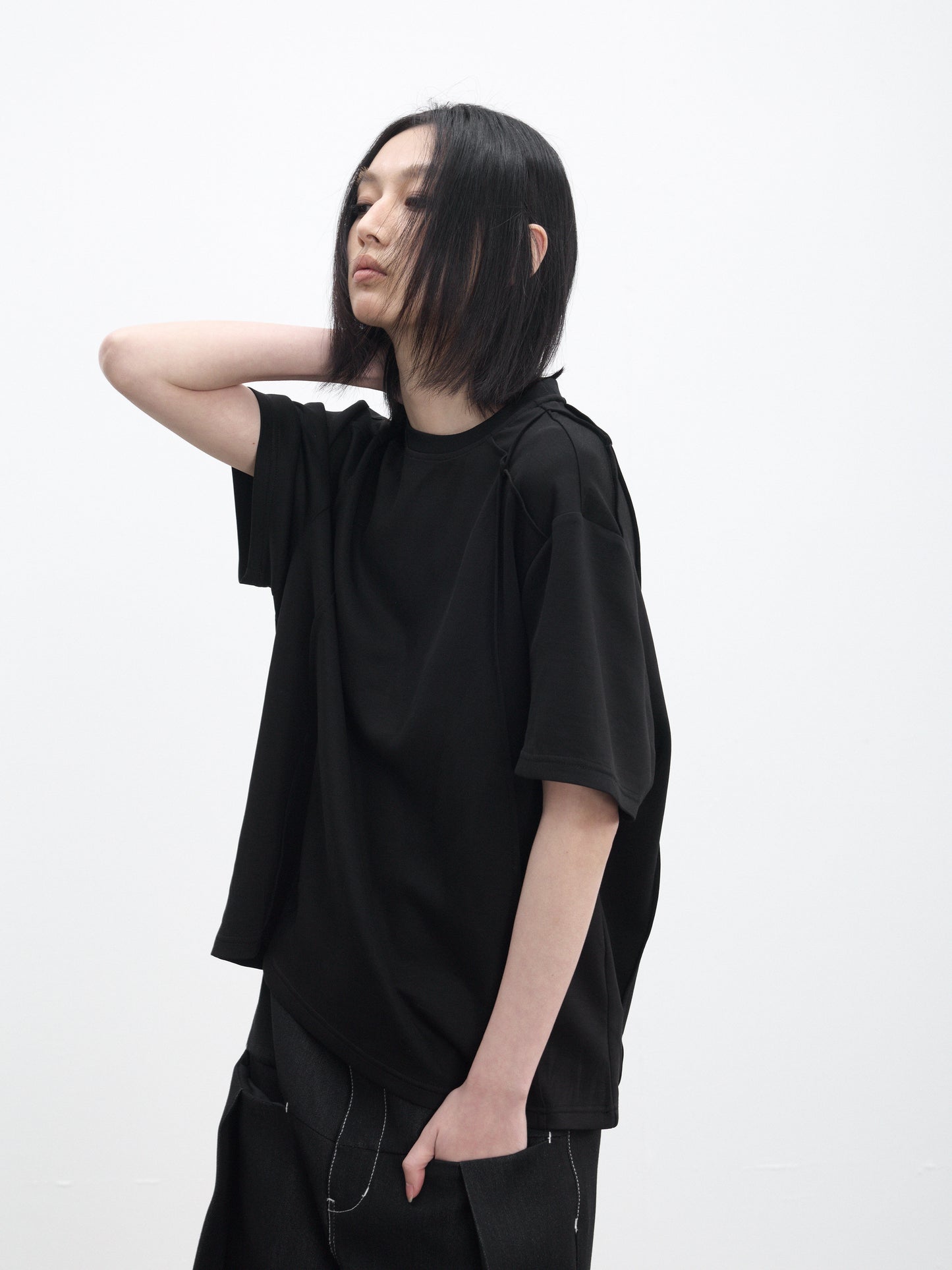 Breathable T-shirt with a 3D structure