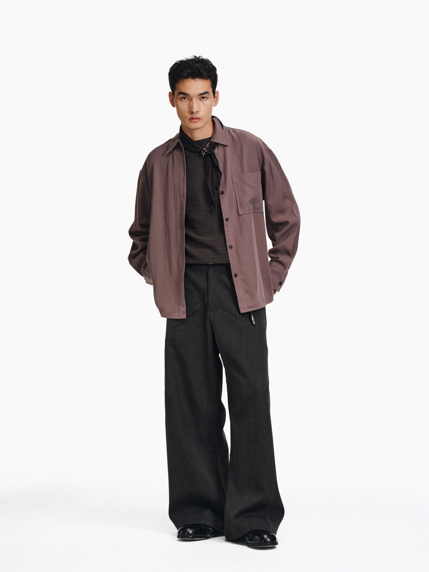 A-line casual pants