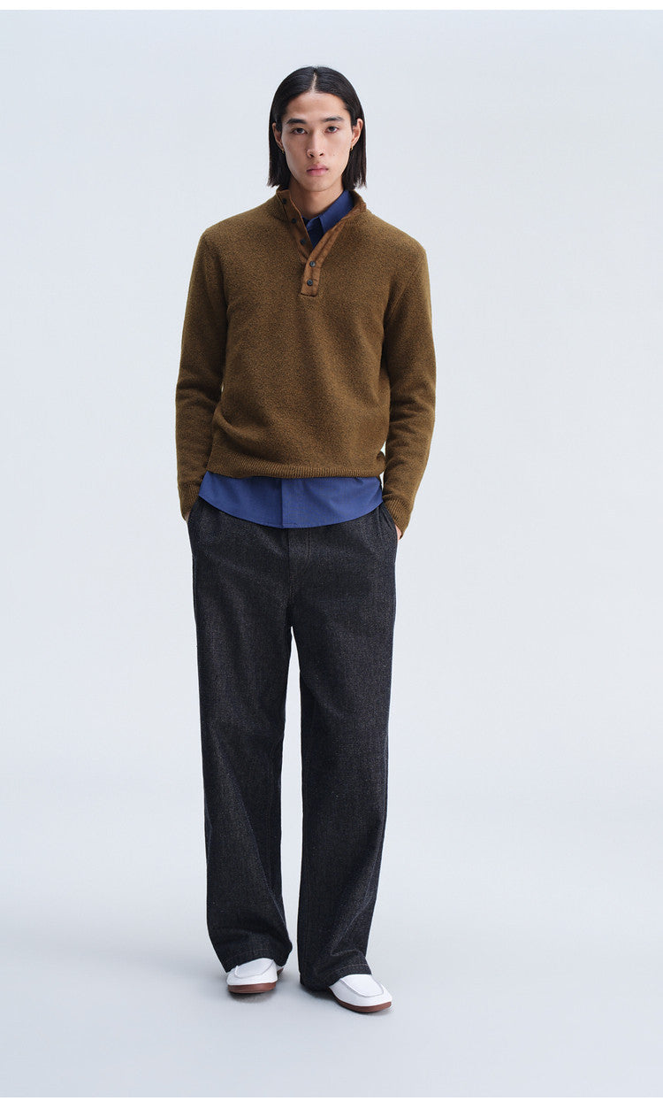Button-Down Knit