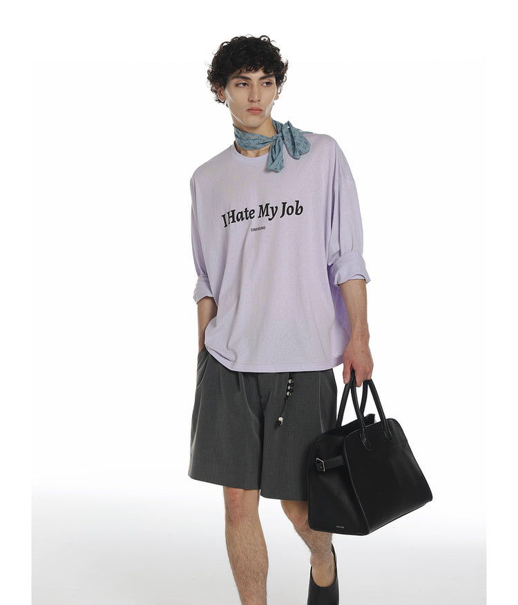 Slogan Print T-Shirt