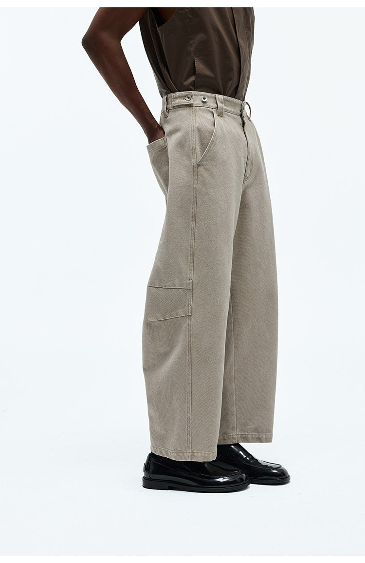 Damage Wash Casual Pants