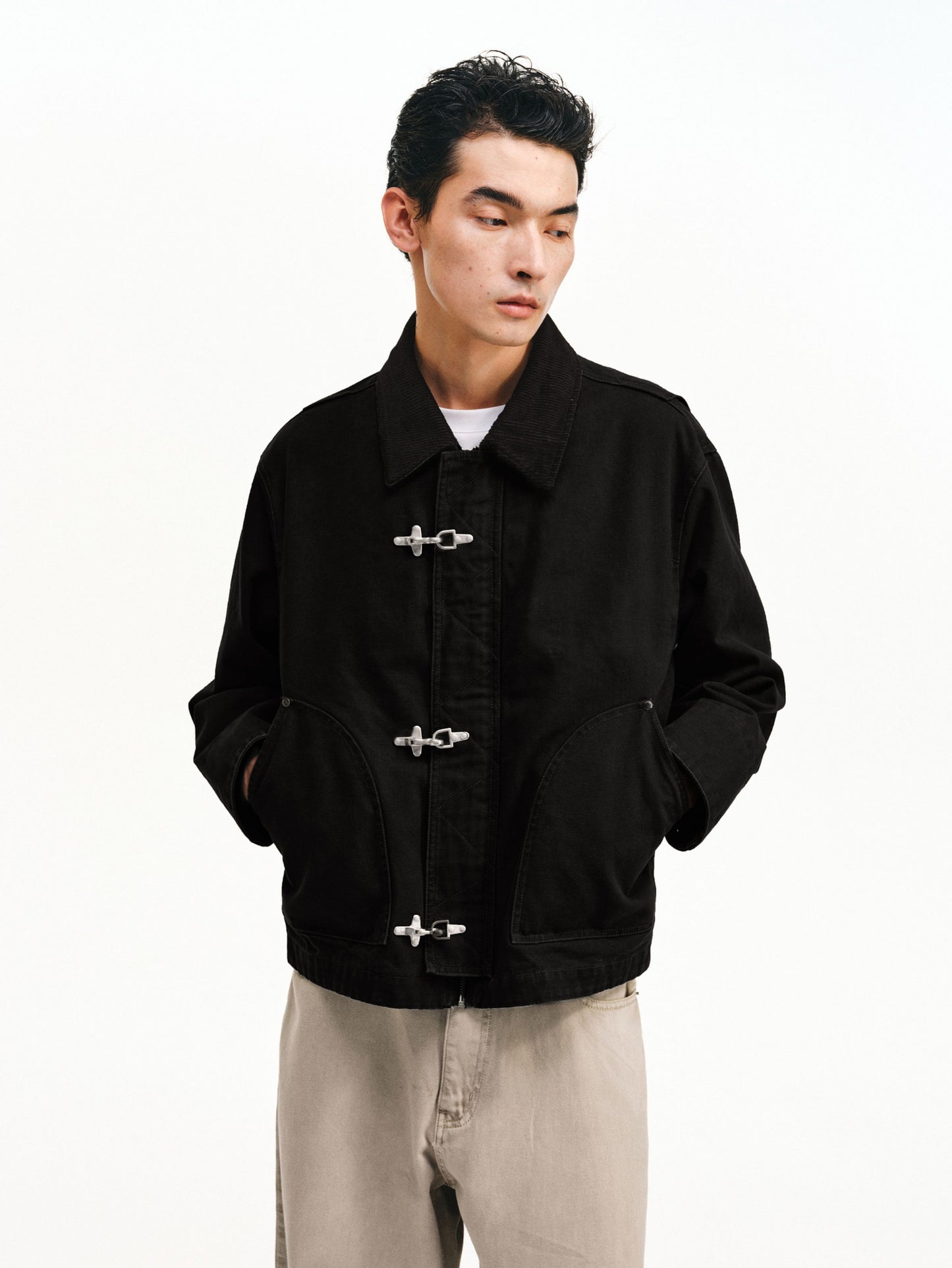 Aircraft Button Detroit Jacket