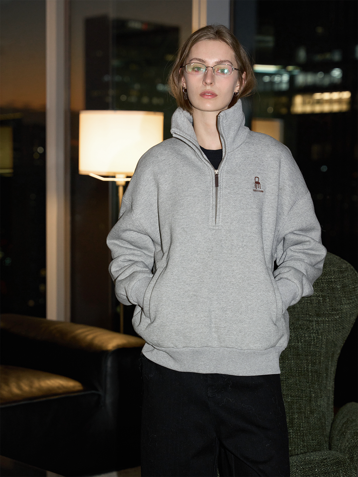 Half-Zip Sweatshirt
