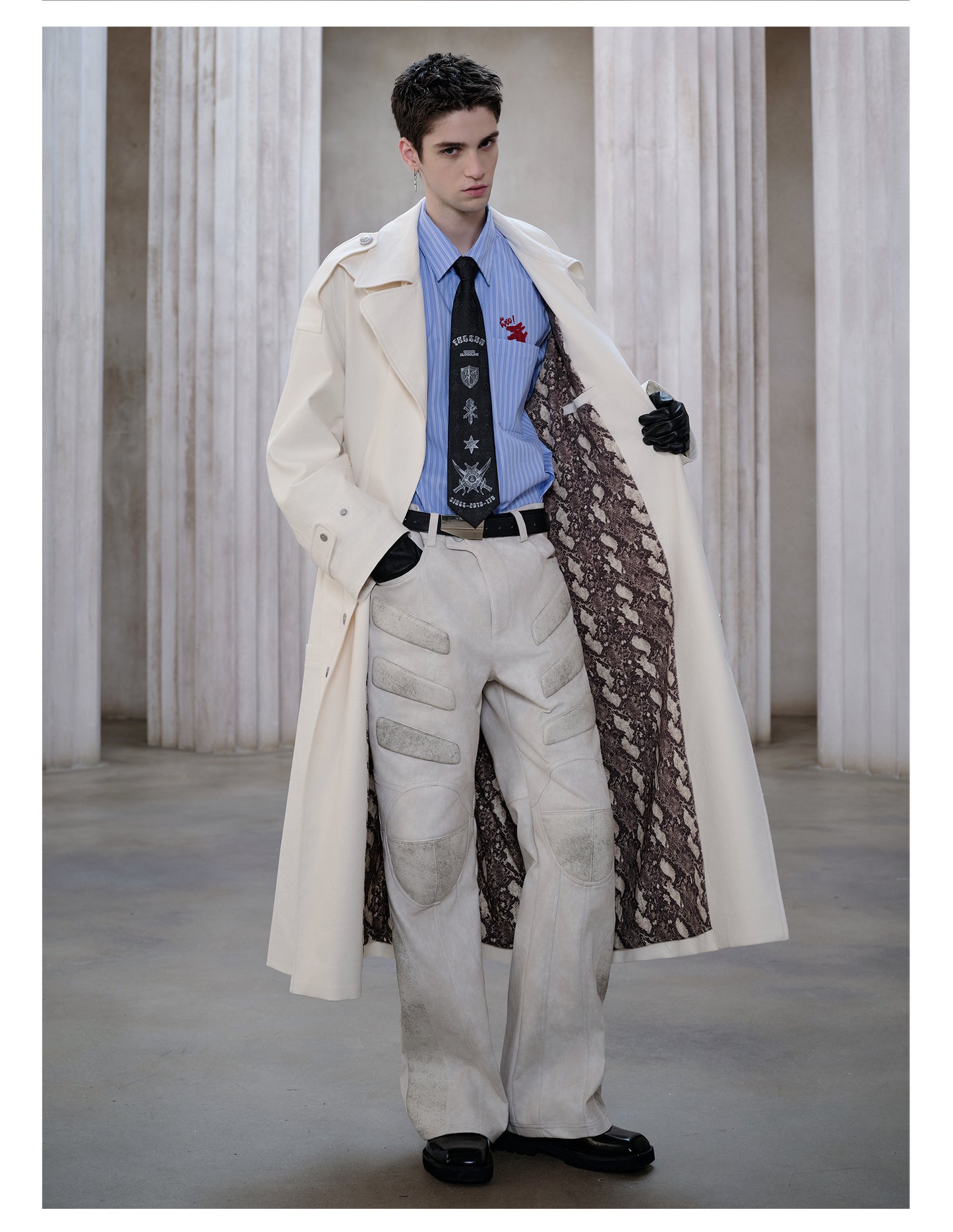 Original Designer Silhouette Coat