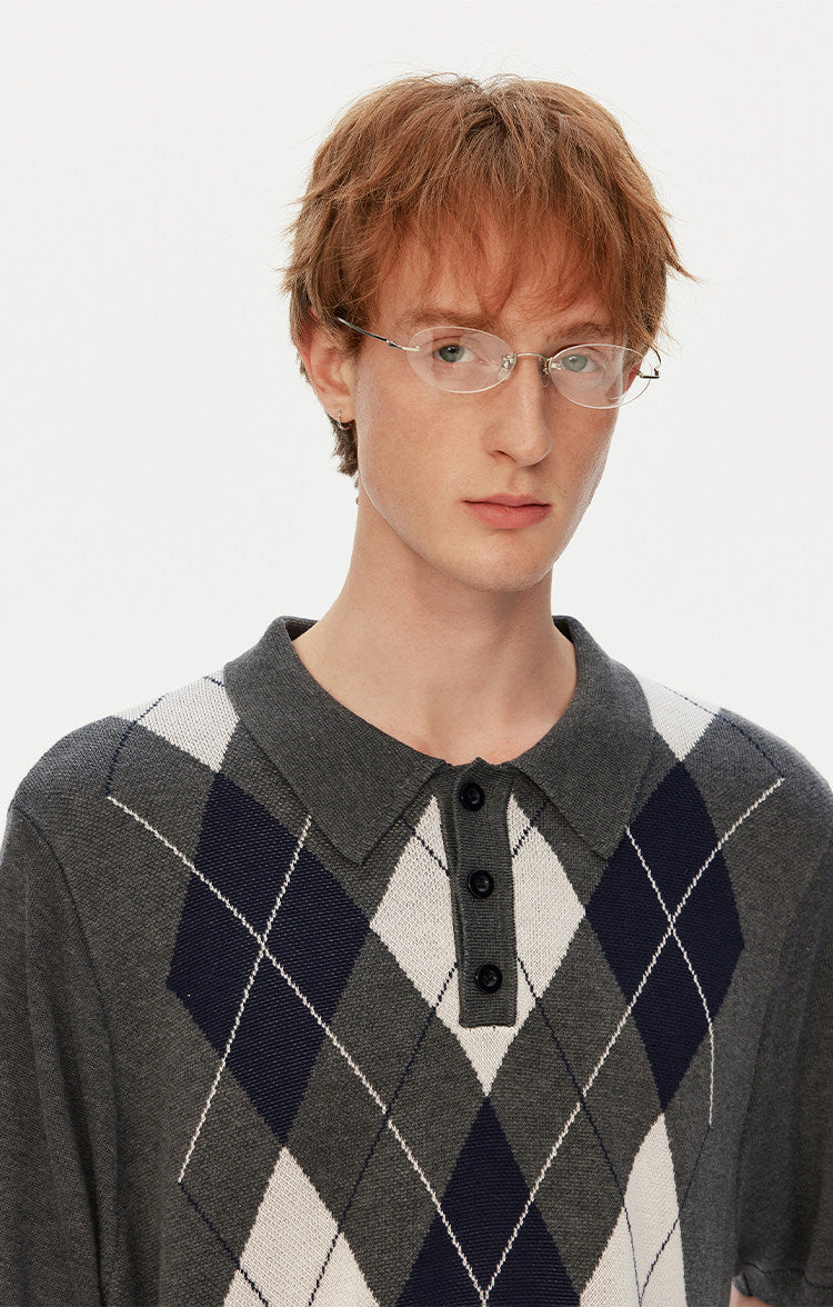Retro-Preppy Style Knit