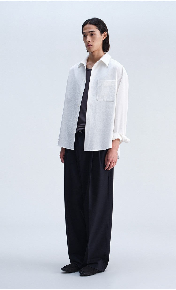 Casual Shirt with a Boxy Silhouette