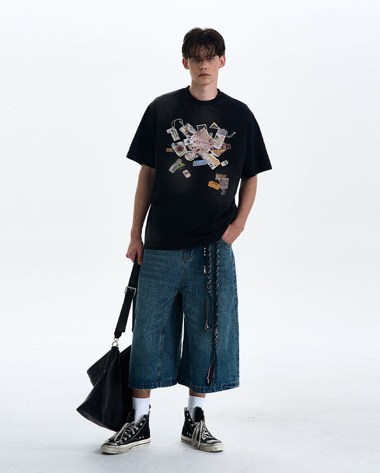 Washed Print T-Shirt