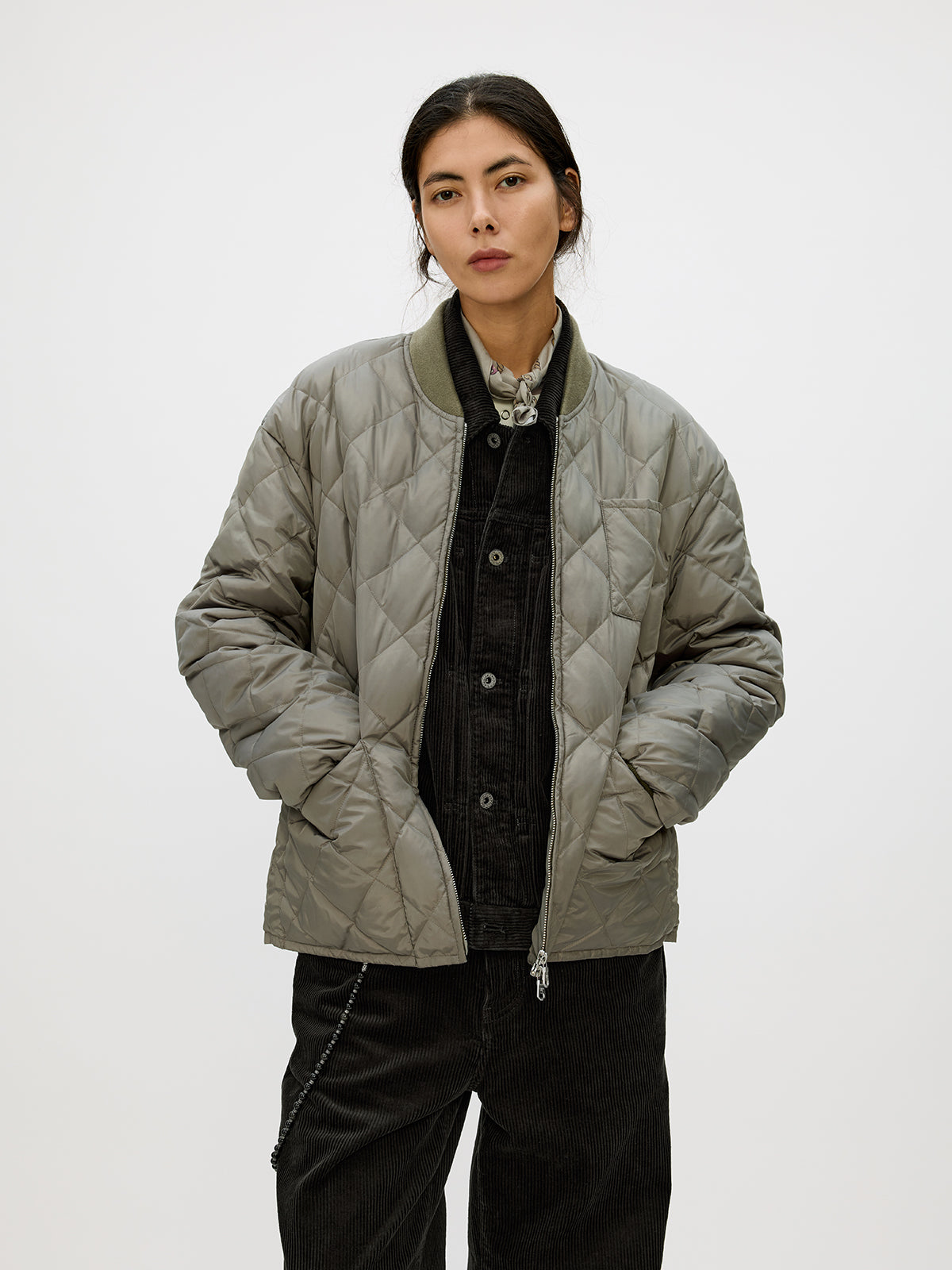Water-repellent Quilted Jacket