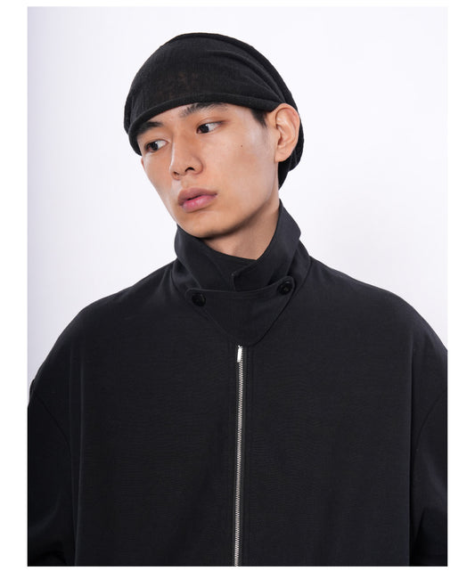 Knit Layered-Look Beanie
