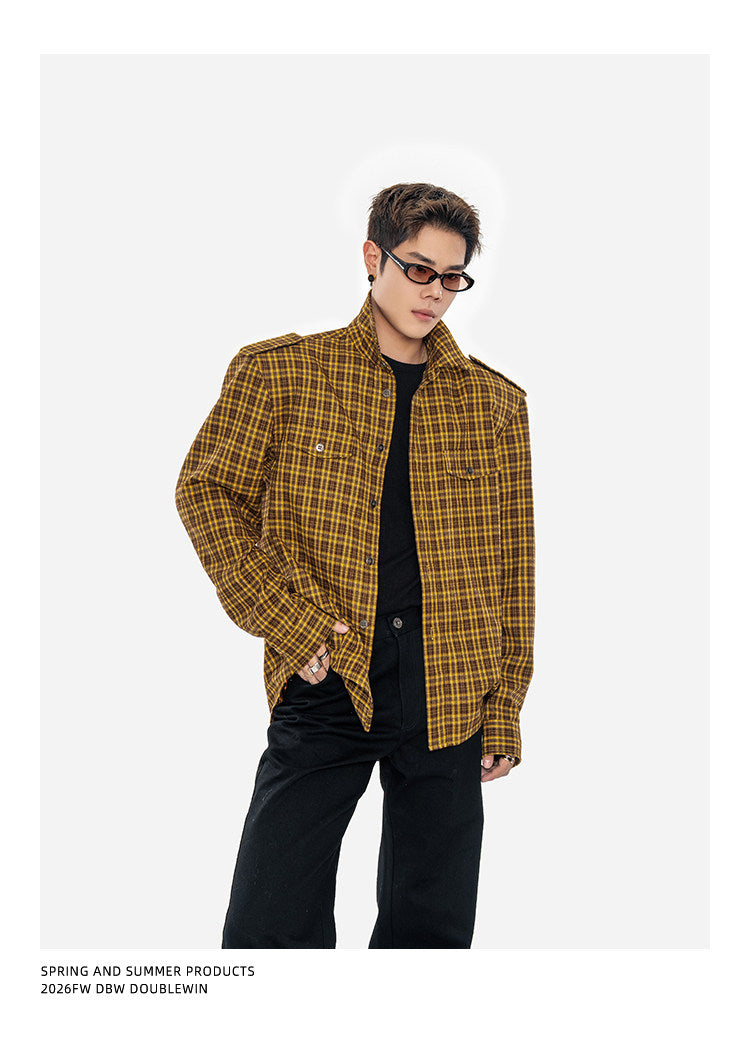 Vintage Tassel Check Shirt