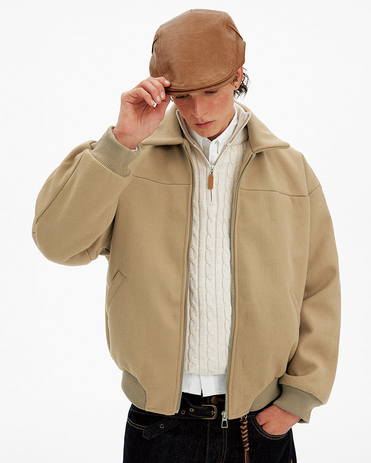 High-End Style Stand Collar Coat