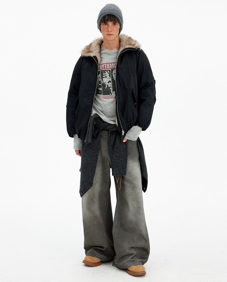 Retro Multi-Pocket Work Jacket