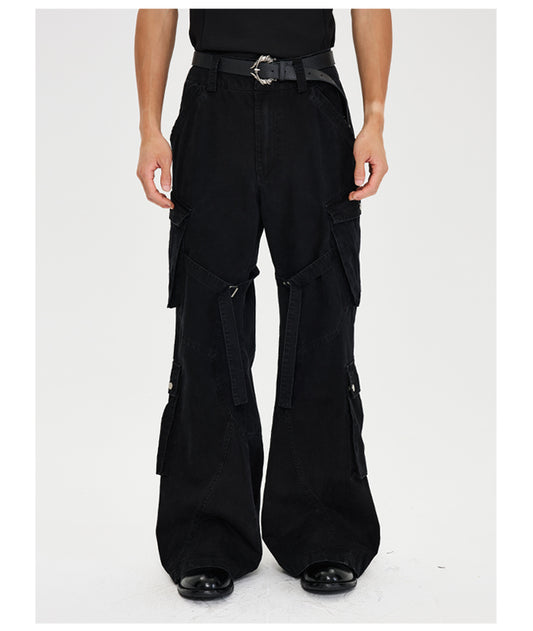 Multi-Pocket Casual Pants