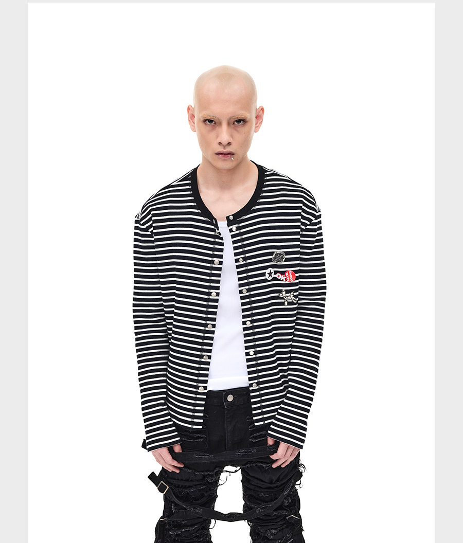 Snap Button Cardigan