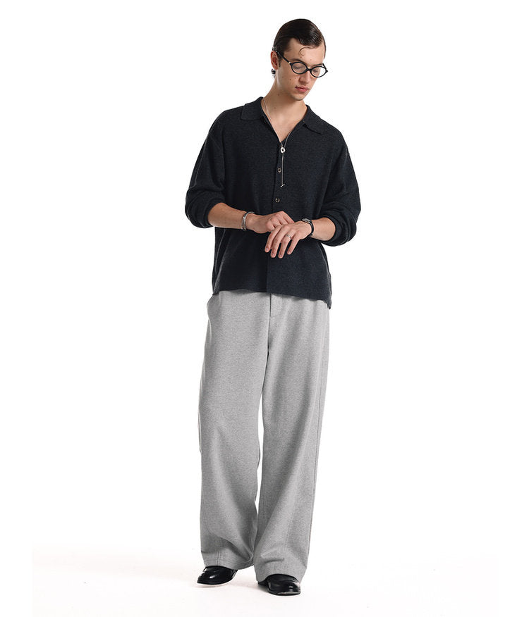 Wide Silhouette Versatile Casual Pants