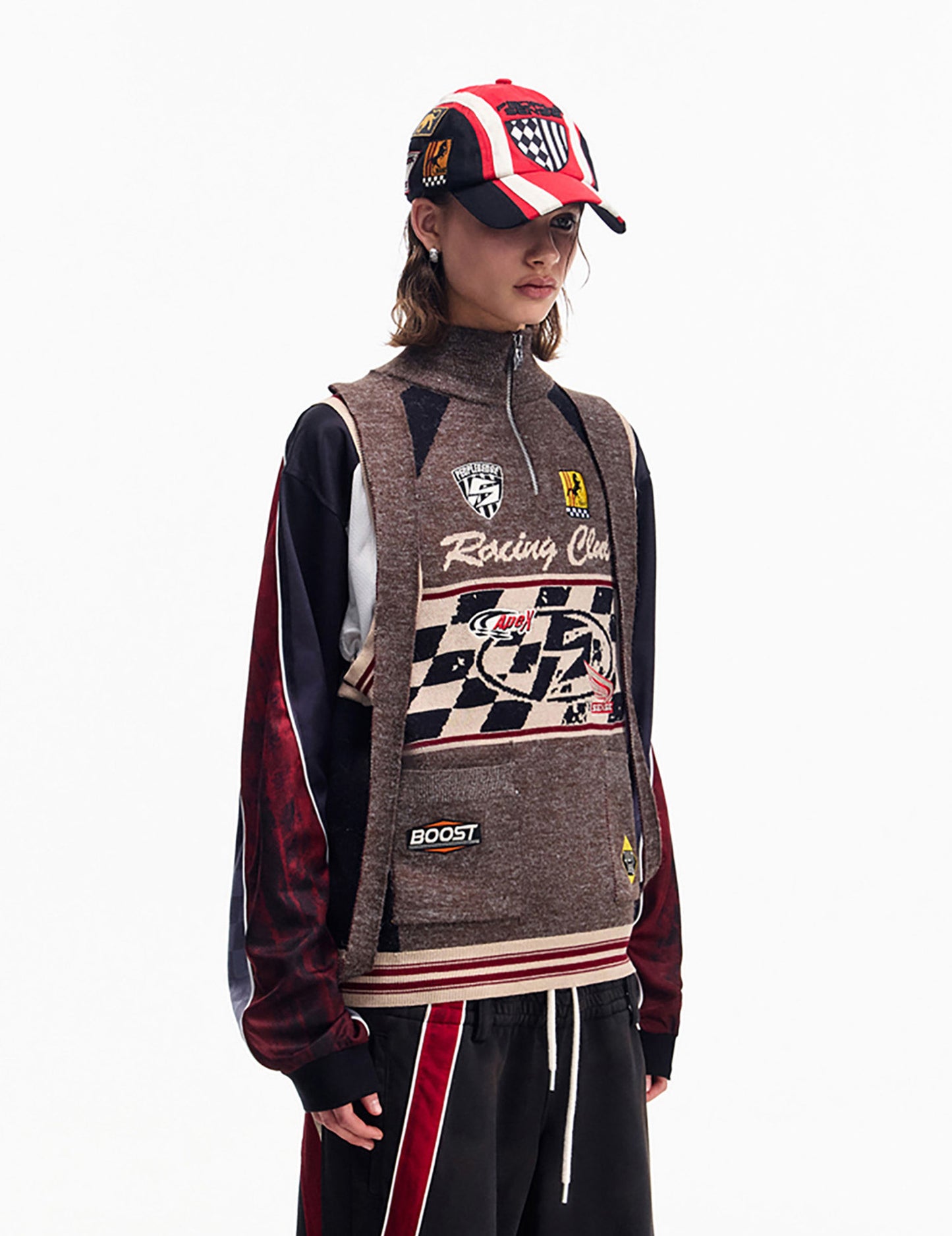 Backpack Structure High Neck Vest