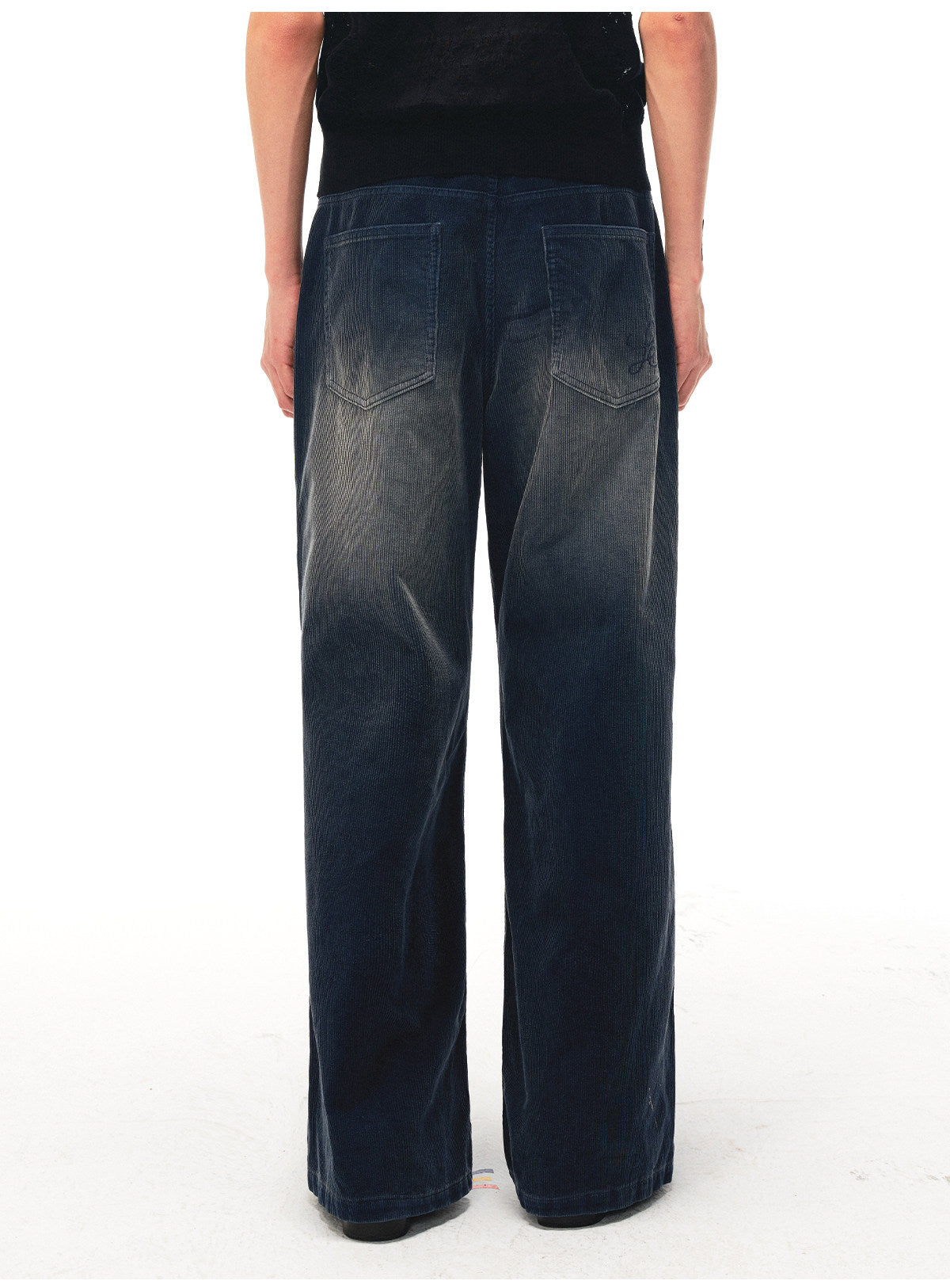 Wash-treated Corduroy Casual Pants