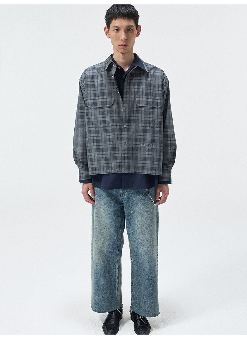 Casual Shirt with Large Patch Pockets