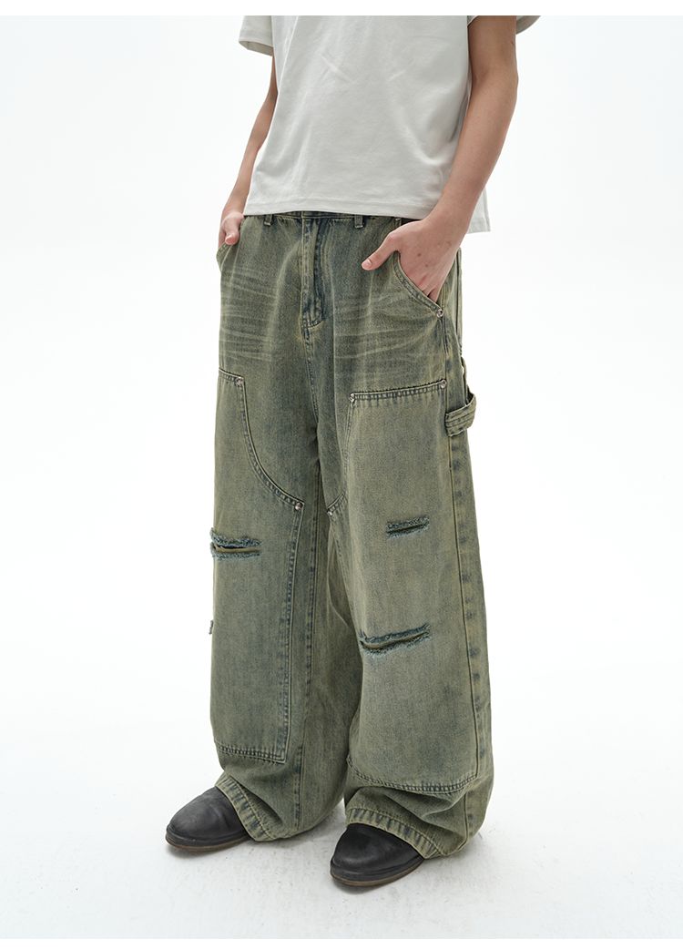 Mad Denim Straight Jeans