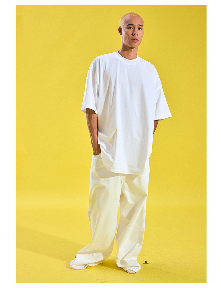 100% Cotton Extra-Long Oversized T-Shirt