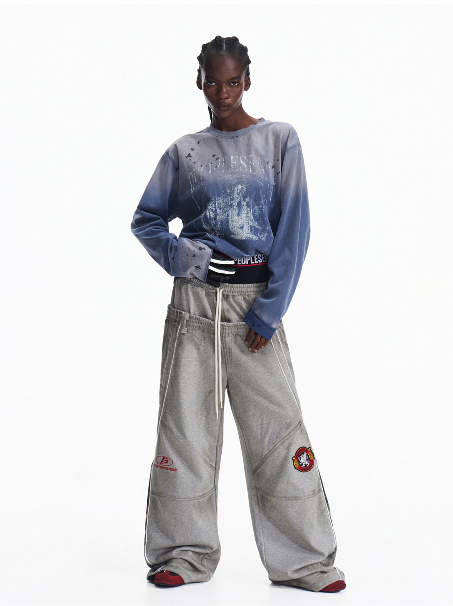 Double-Waist Sweatpants