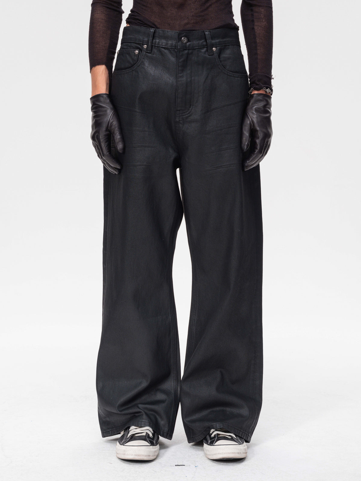 Waxed Horn Jeans