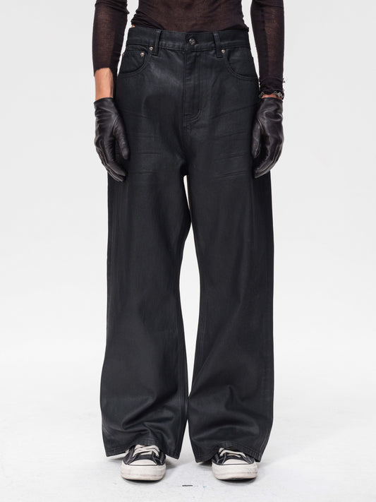 Waxed Horn Jeans