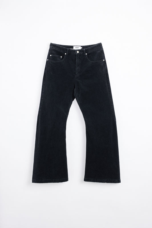 Wash-Finish Corduroy Flare Pants